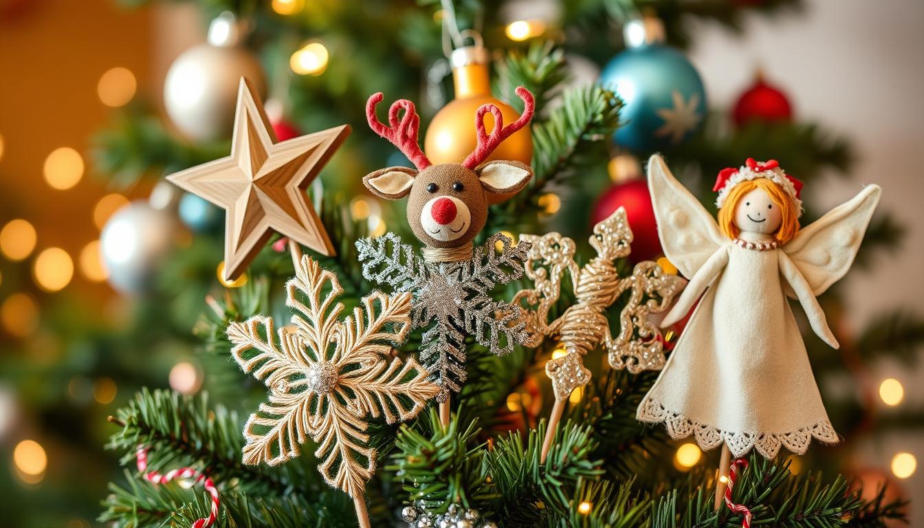 DIY Christmas Tree Toppers