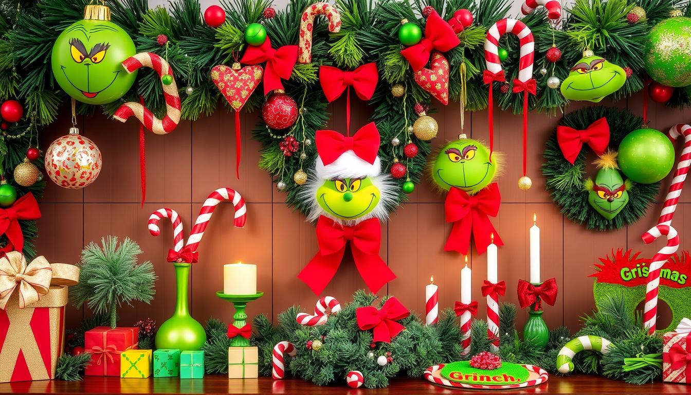 Grinch Themed Christmas Decor