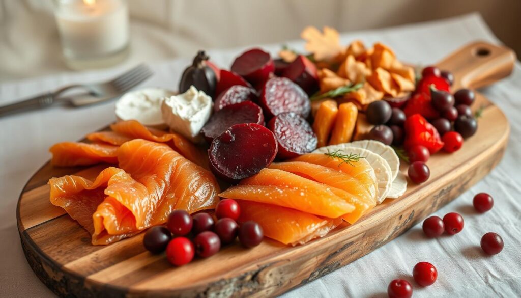 Nordic Fall Fusion Charcuterie Board Nordic Fall Fusion Charcuterie Board